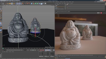 Depth of field in VrayForC4d 3.4