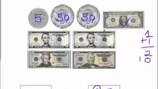 MathABC.com: Money: How much money: 8 coins or bills