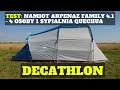 Test: Namiot ARPENAZ FAMILY 4.1 - 4 os. 1 sypialnia - QUECHUA DECATHLON