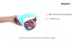 boAt Rockerz 550 Over Ear Bluetooth Headphones with Upto 20 Hours Playback, 50MM Drivers, Soft Padde screenshot 3