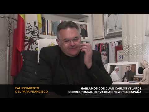 Juan Carlos Velarde de Vatican News tras el fallecimiento del Papa Francisco