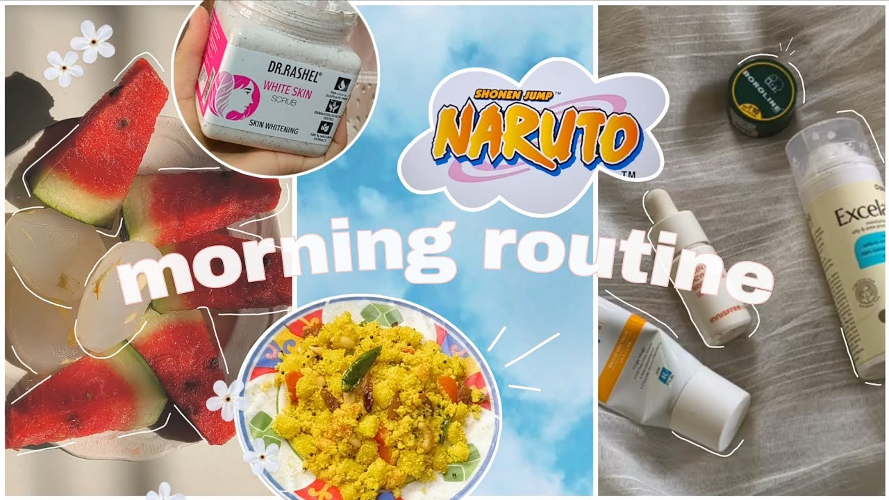 7AM peaceful summer Morning routine🩷🌿skincare, shower, making breakfast ...