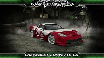 Need for Speed: Most Wanted Car Build - Chevrolet Corvette C6