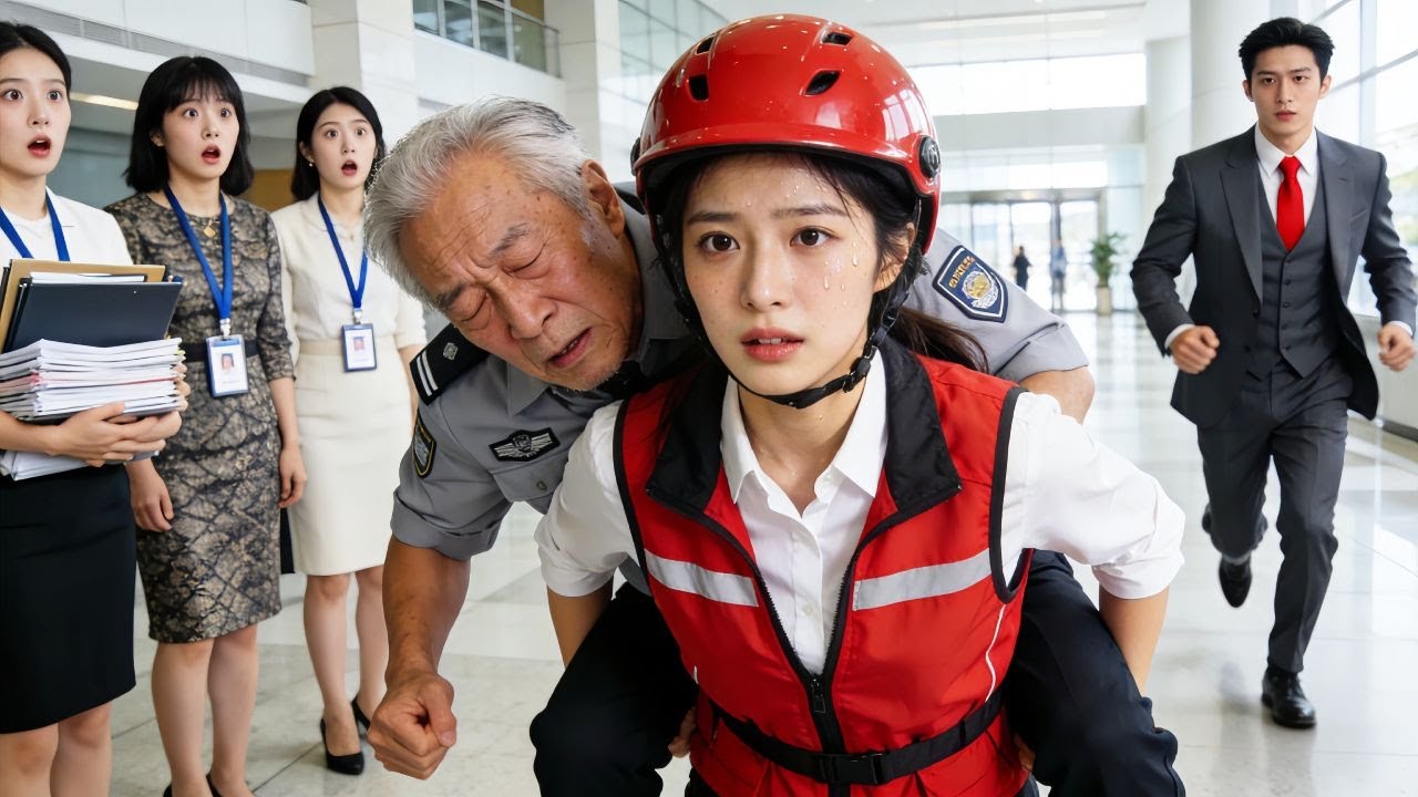 💕لم يهتموا بكبير السن المصاب بأزمة قلب إلا فتاة التوصيل ركضت 99كم وأدخله المستشفى!واكتشف أنه جد CEO!