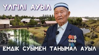 картинка: Үлгілі ауыл | Емдік суымен танымал ауыл