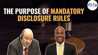 The Purpose of Mandatory Disclosure Rules