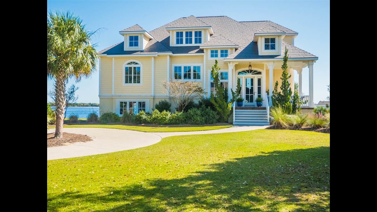 fine waterfront living in swansboro north carolina youtube