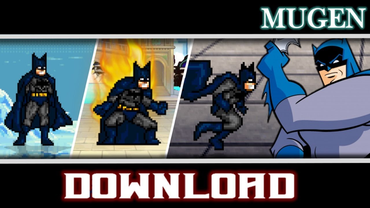 Batman JUS By Pulento6 - MUGEN JUS CHAR - YouTube