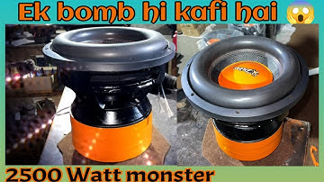 Ye kya cheez bana di bhai 😱 ll Xpider subwoofer ll 2500 RMS monster ll ek hi kafi hai