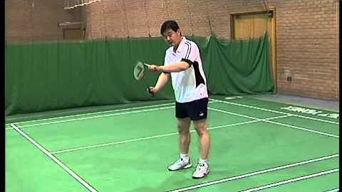 Badminton: Backhand Drive
