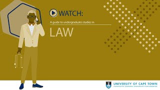 A guide to undergraduate studies in Law at UCT