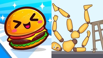 Food Run VS Ragdoll Break Max Levels Walkthrough Android, iOS Update Gameplay P33