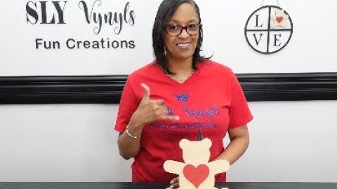 ADORABLE 3D Laser Cut Teddy Bear with Love it Heart | Glowforge