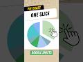 Pie Chart – Explode One Slice in Google Sheets | Part 3/7