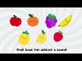 Fruit Song 🍎 | Fun Nursery Rhyme for Kids | Sing Along & Learn Fruits