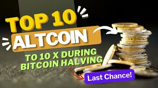 Top 10 Altcoins to10X During Bitcoin Halving