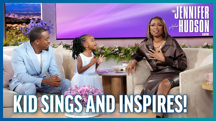 Adorable 6-Year-Old Steals the Show Singing for Jennifer
