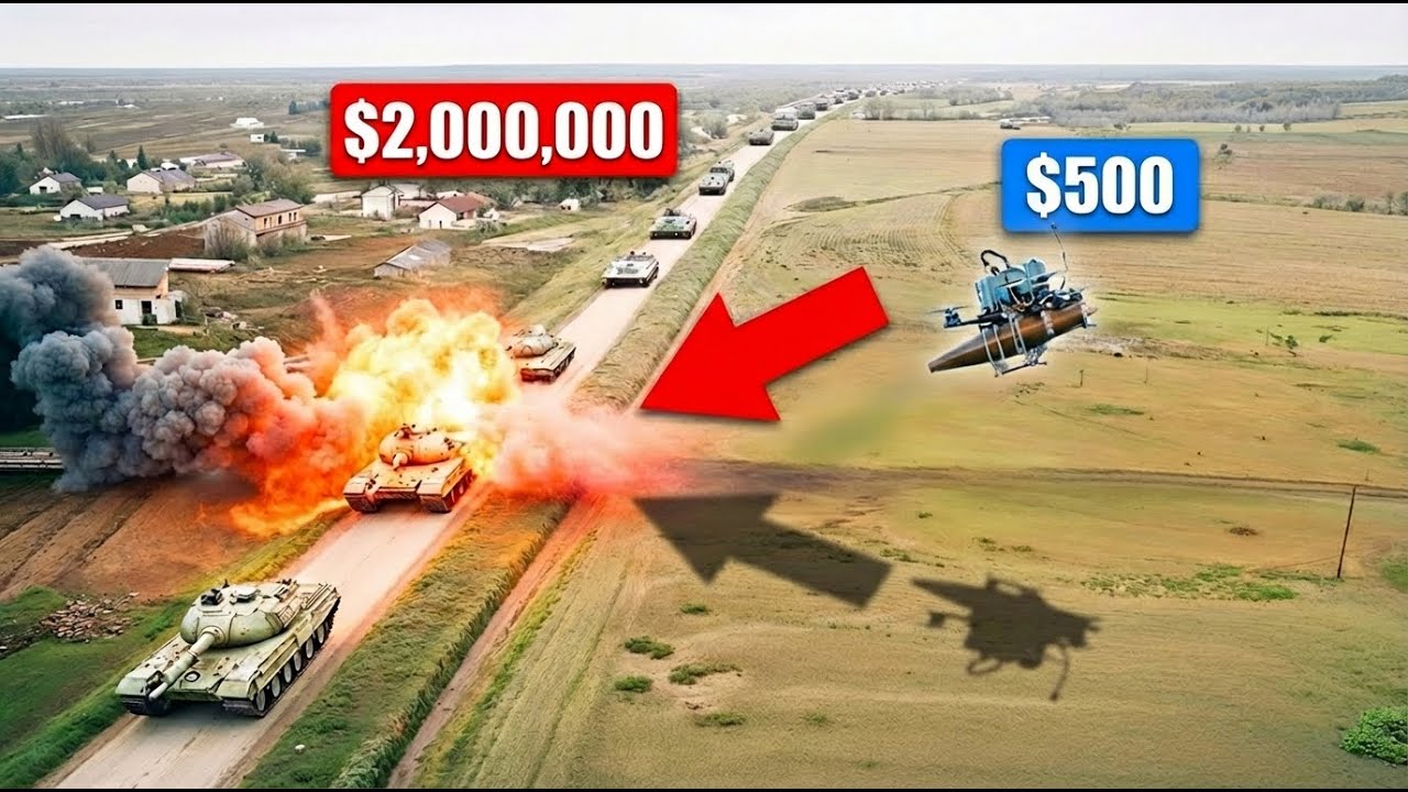 How are $500 Drones Destroying $2 Million Dollar Tanks and Changing ...