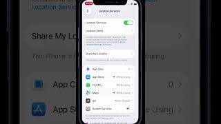 How to Switch On Location Services on iPhone