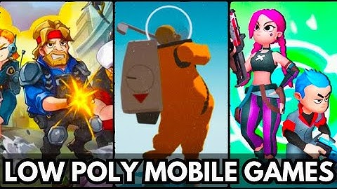 Top 10 Low Poly-games voor Android en iOS 2025 Deel 1 | Beste Android-games
