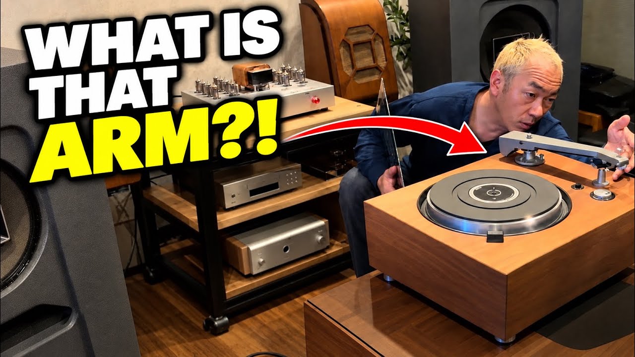 I Found a Rare Oil-Damped Tonearm Turntable at an Audio-Only HARD