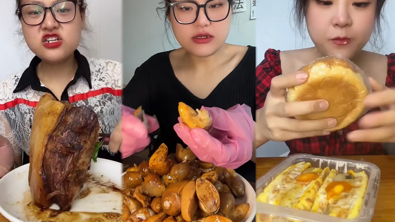 Mukbang food challeng new with real sound #d9mukbang #mukbang