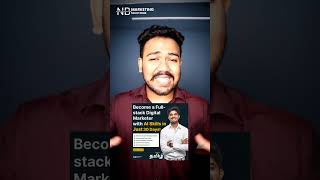 Full-stack Digital Marketing Course with AI in Tamil #shorts #digitalmarketingcourse