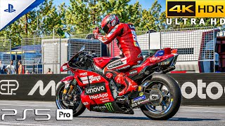 MotoGP 26 (PS5 Pro) 4K 60FPS HDR Gameplay | Marc Márquez Ducati | Czech GP