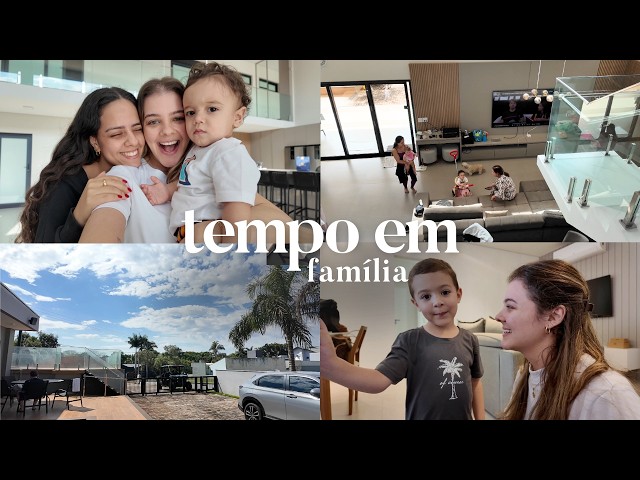 Final de semana na pousada em família com muito descanso