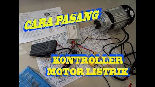 KONTROLLER BLDC 48V 500W 30A sepeda motor listrik universal full fitur