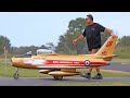 Giant 1/3.7 Scale "Golden Hawks" F-86F Sabre Jet (Tomahawk Aviation) -- Bomberfield USA 2021