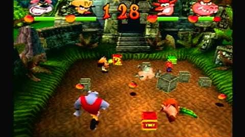 Crash Bash (Coop) : Jungle Bash (Level 4) Trophy, Gem, and Crystal