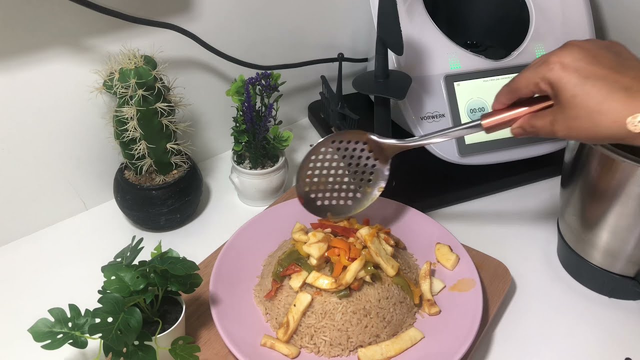 Comment cuire du riz au thermomix ( rice cooker) كيفاش طبخي الروز بالترموميكس مع فاطمة