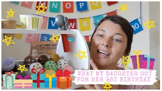ONE YEAR OLD PRESENT IDEAS 2021 🎁 WHAT MY ONE YEAR OLD GOT FOR HER 1ST BIRTHDAY 🎁✨