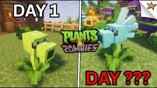 Minecraft but its Plants VS Zombies... screenshot 4