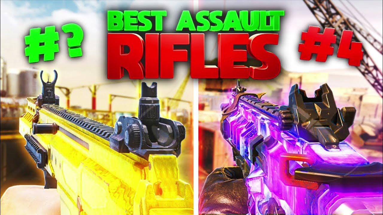 TOP 5 BEST ASSAULT RIFLE in COD Mobile... YouTube