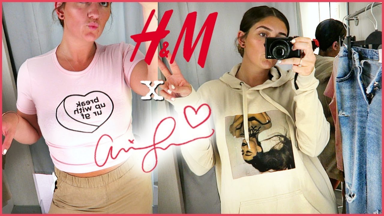 Hm X Ariana Grande Shopping Vlog Haul Amber Greaves