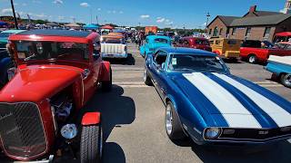 Syracuse NY big classic car show {Nationals} classic cars, owner interviews, old car culture to love