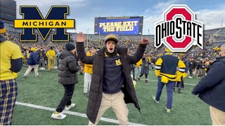 Storming the Field at Michigan vs. Ohio State Game!