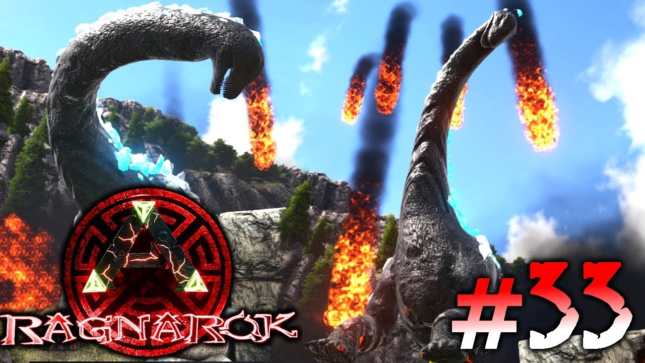 ARK: Ragnarok #33 - Elemental Titanosaur Boss & die düstere ...
