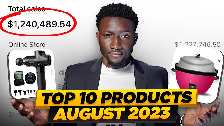 Top 10 Winning Dropshipping Products of August 2023