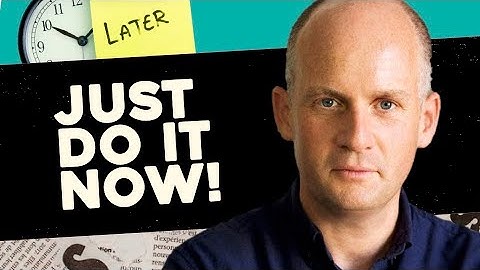 Stop met het gebruik van "perfectie" om uit te stellen! - Oliver Burkeman over uitstelgedrag. (De...