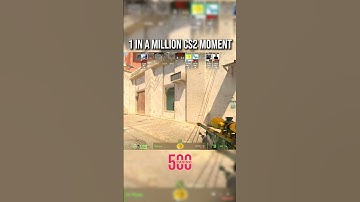 The rarest moment you’ll ever see in CS2 👀  #cs2 #csgo #cs2clips #counterstrike #csgoclips #cs2funny