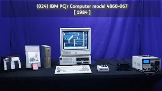 (024) IBM PCjr Computer model 4860-067 [ 1984 ]