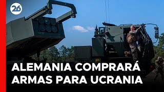 Alemania enviará tres sistemas lanzacohetes múltiples Himars a Ucrania