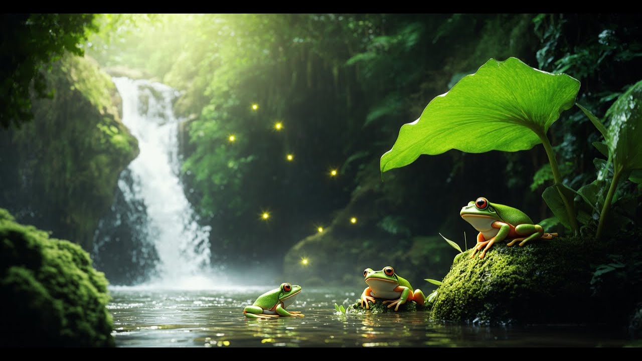 Sound 'Toad Waterfall music #frog #savelifes #toad - YouTube