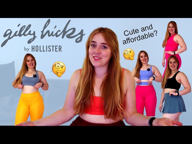 Testing Gilly Hicks Hollister's Activewear Brand, Try On And Review