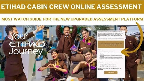 ETIHAD CABIN CREW VIDEO ASSESSMENT 