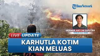 11 Hari Lahan Terbakar Tembus 143 Hektare, Dua Desa di Kotawaringin Timur Terkepung Karhutla
