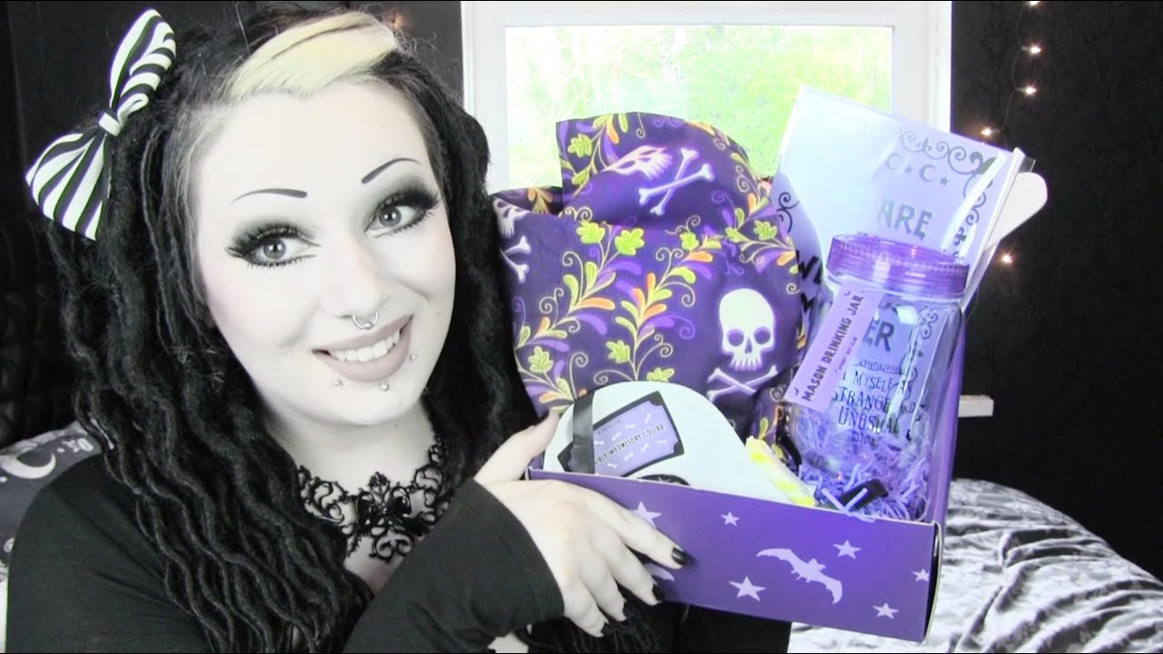 Spooky Box Club Box of Strange Unboxing! | Toxic Tears